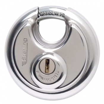 Sterling 70mm Disc Padlock - Keyed Alike (per 6 pack) - Code SPL100KA